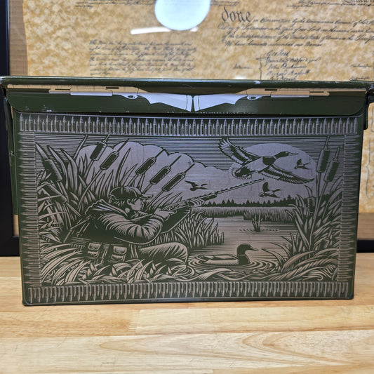 Hunting Theme Ammo Can