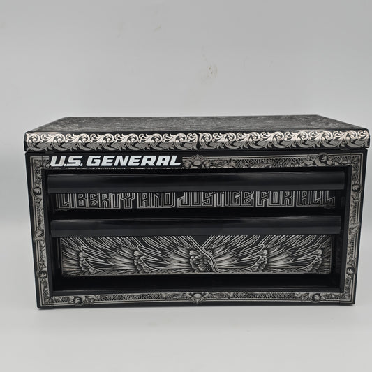 Mini Toolbox laser engraved