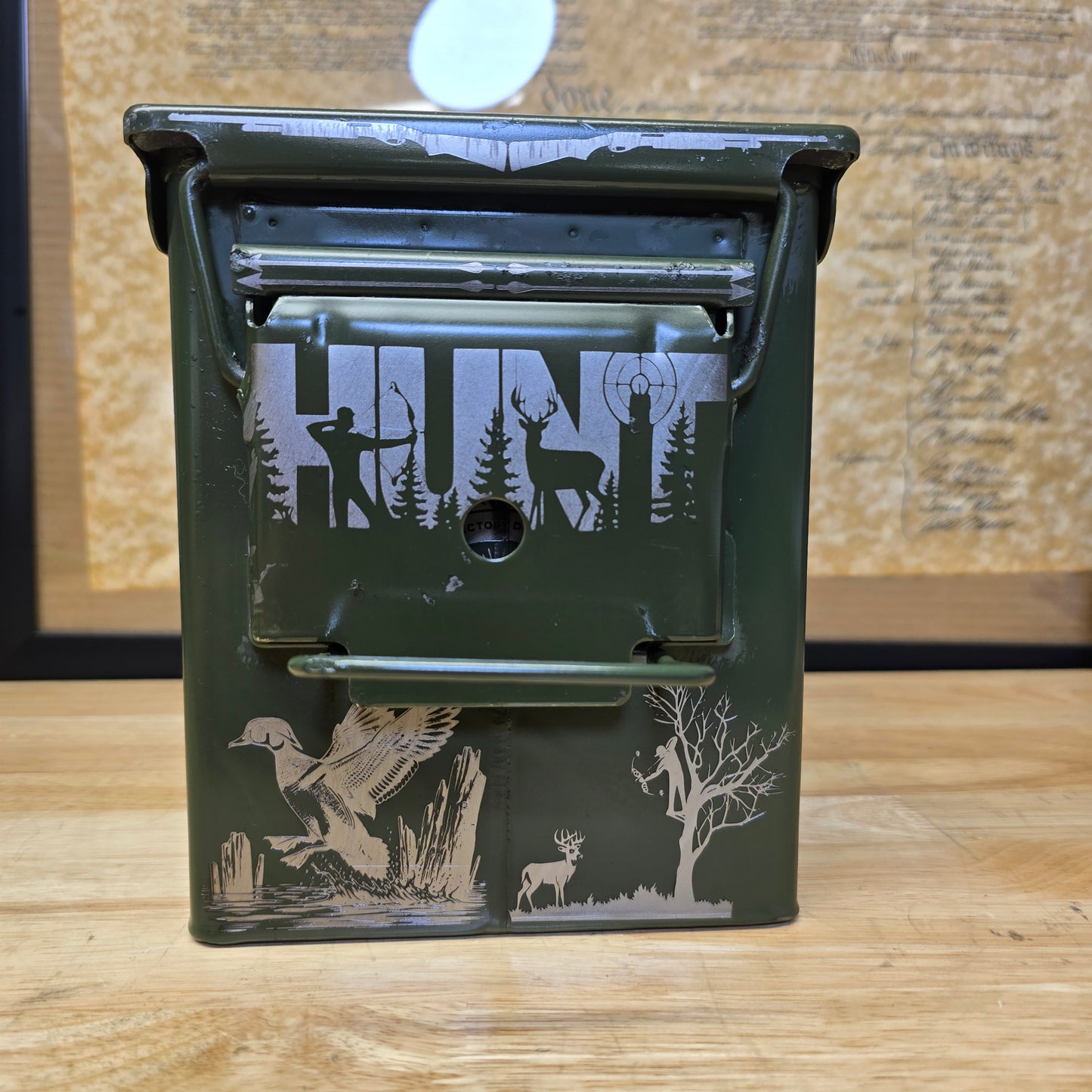 Hunting Theme Ammo Can
