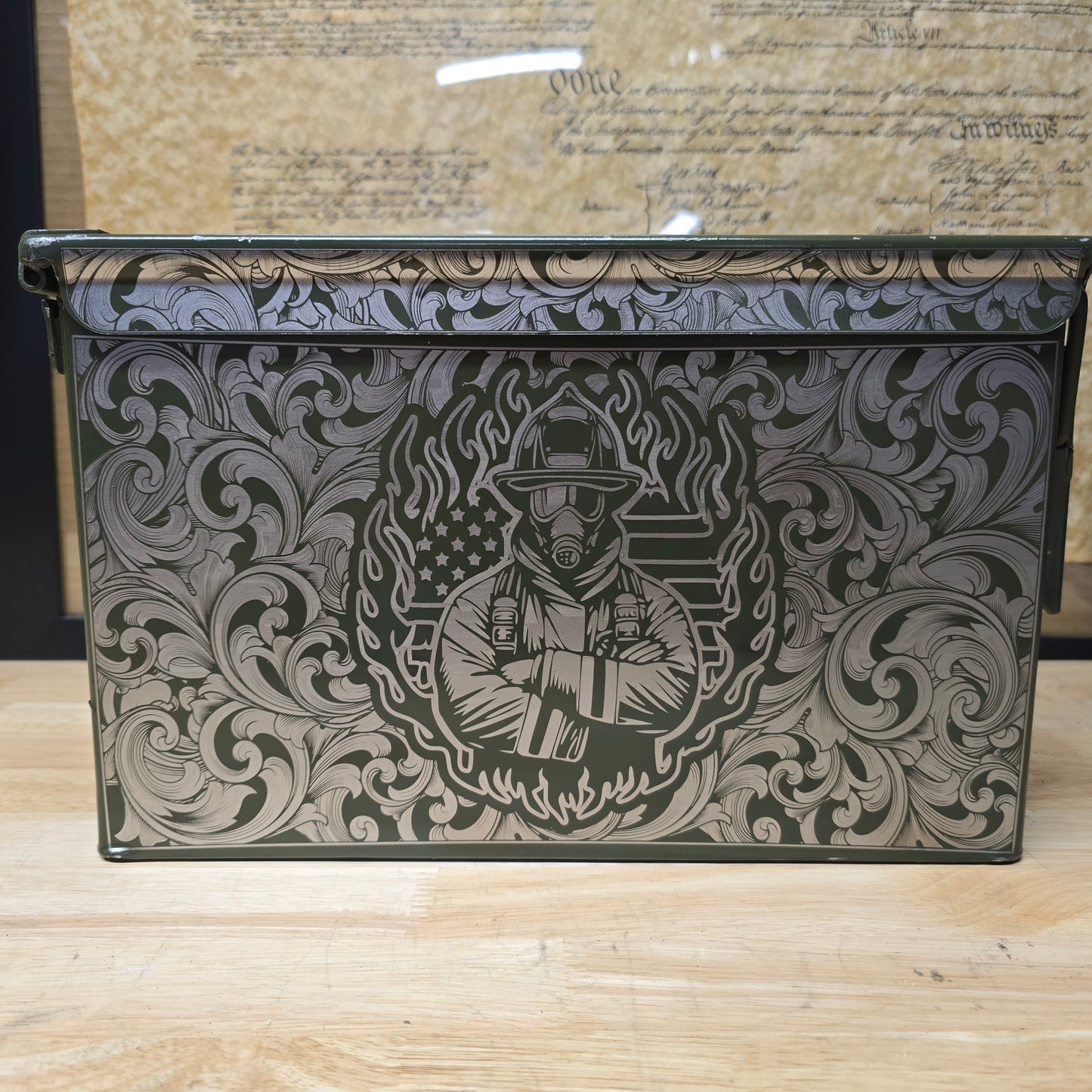 Fire Fighter and Rescue Ammo Can