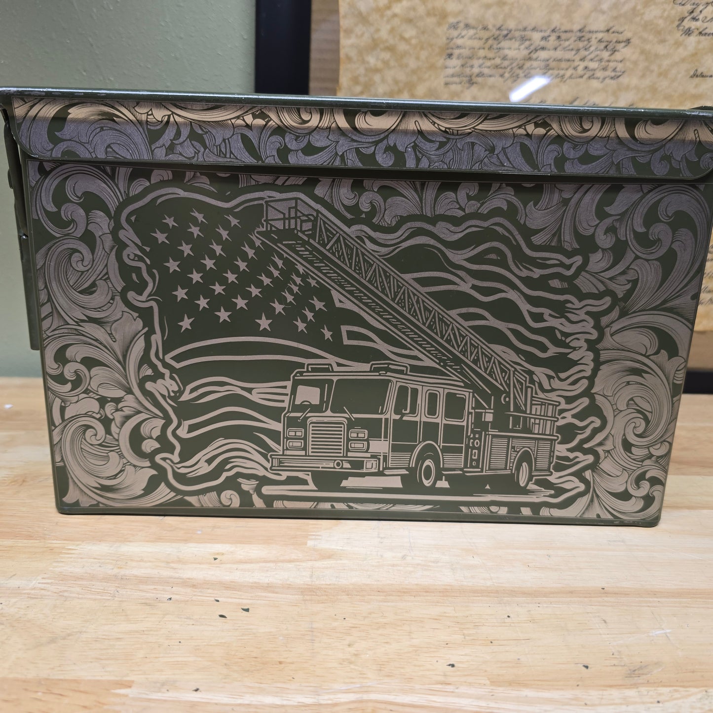 Fire Fighter and Rescue Ammo Can