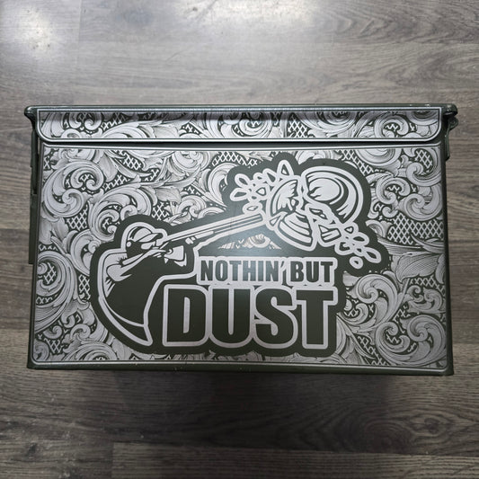 Trap Shooting Engraved Ammo Can