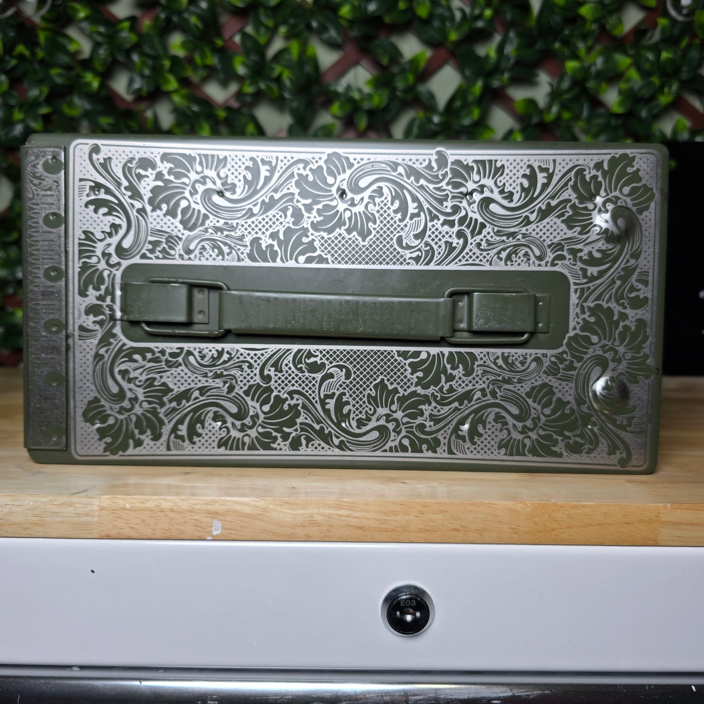 Don't tread on me engraved ammo can 50 cal