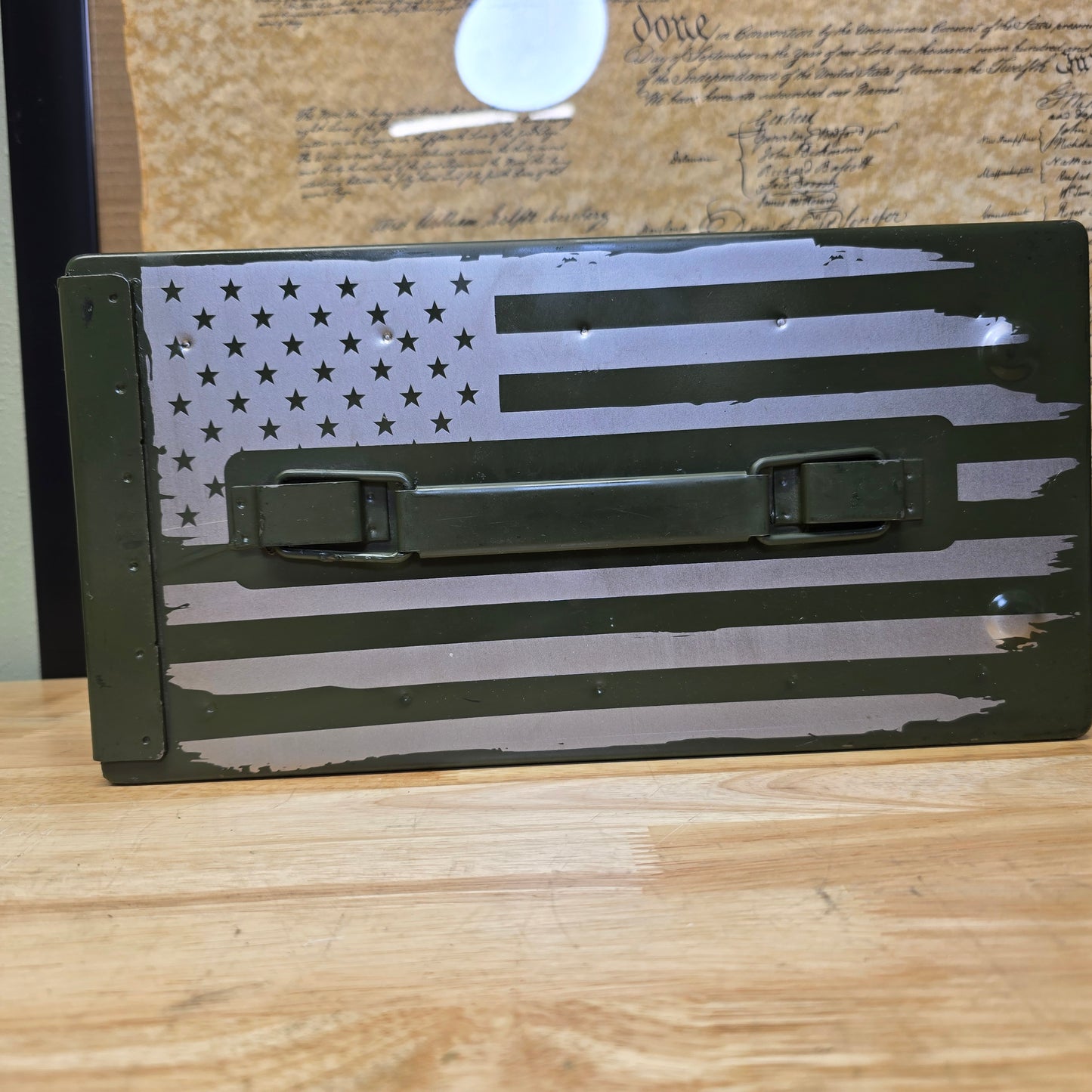Fishing Theme Ammo Can