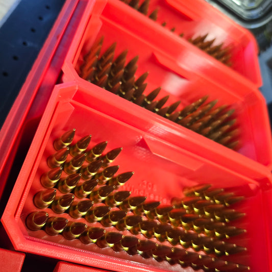 Packout Bullet Inserts for Milwaukee 48-22-8435 box - BUILD YOUR OWN RIFLE CASE