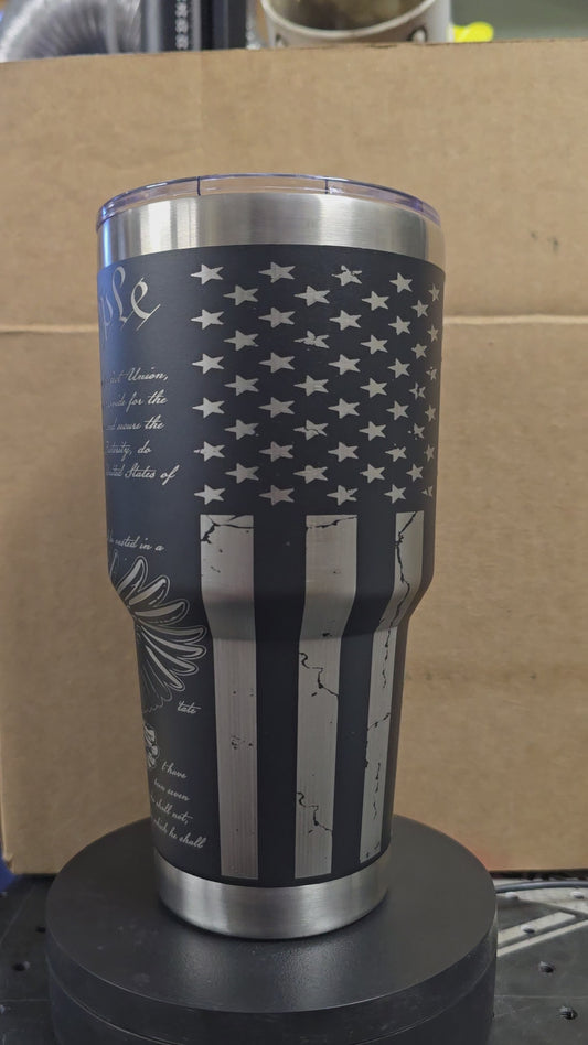 30oz We The People Tumbler