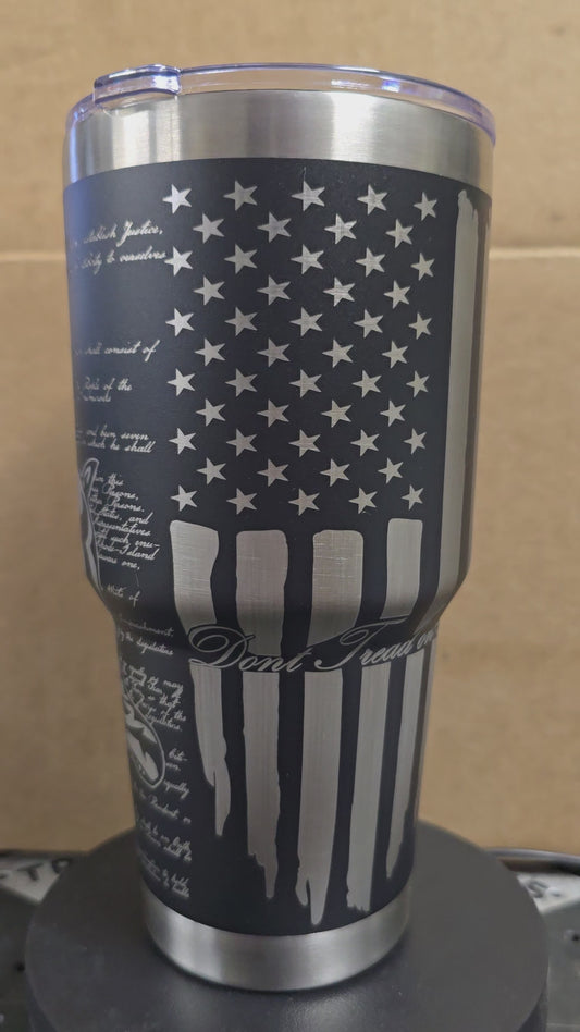 30oz Dont Tread On Me Tumbler