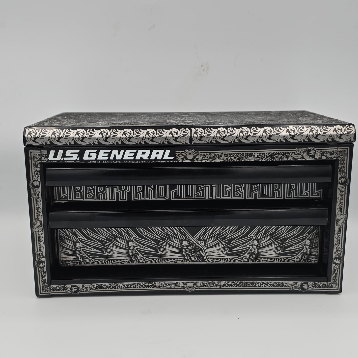 Mini Toolbox laser engraved