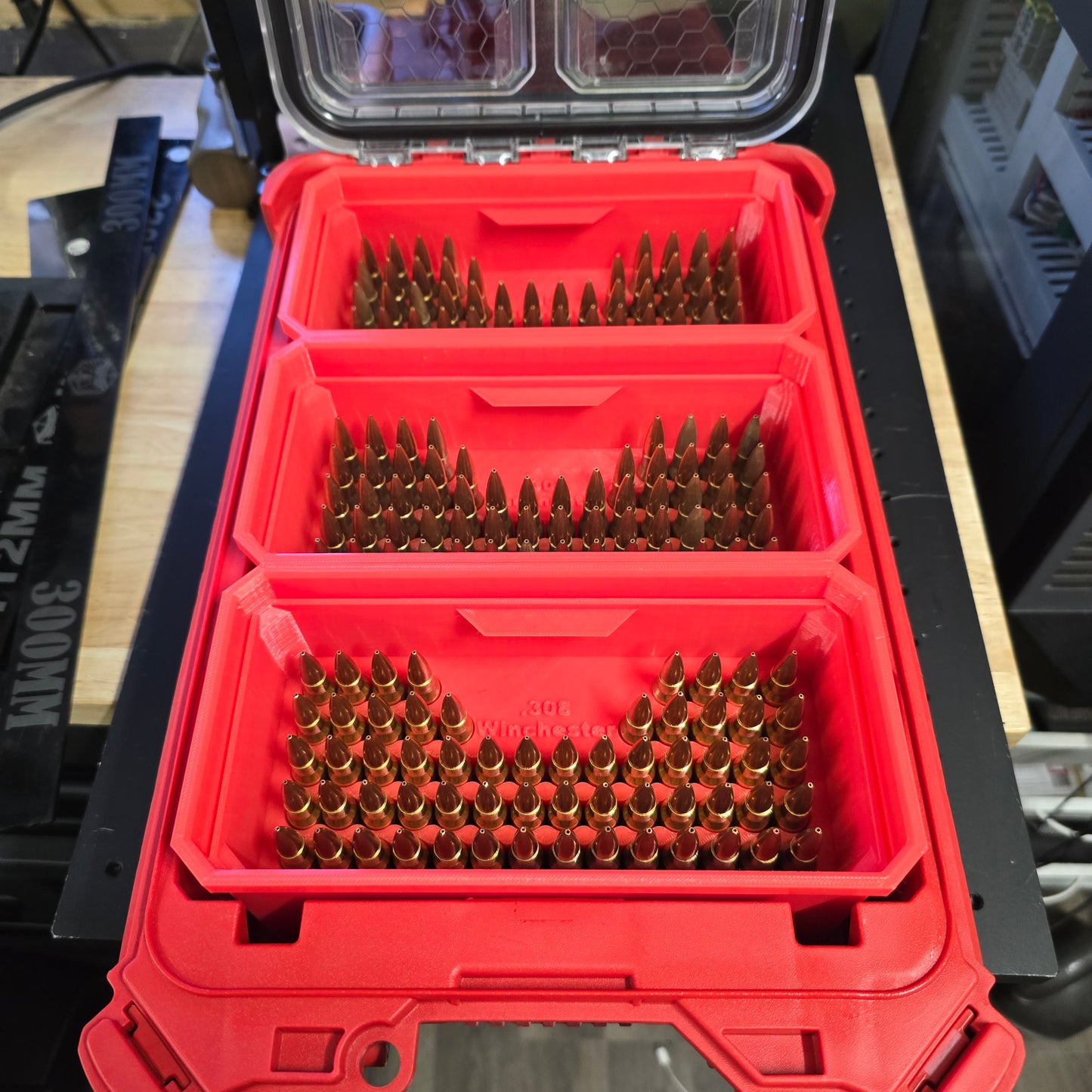 Packout Bullet Inserts for Milwaukee 48-22-8435 box - BUILD YOUR OWN RIFLE CASE