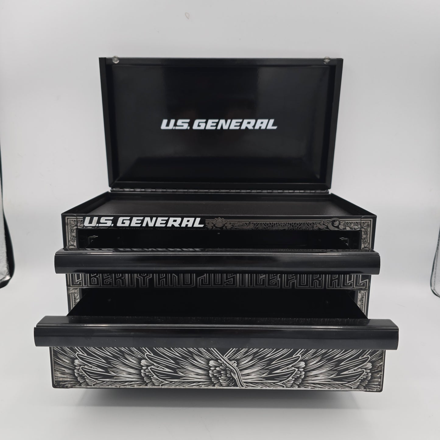 Mini Toolbox laser engraved